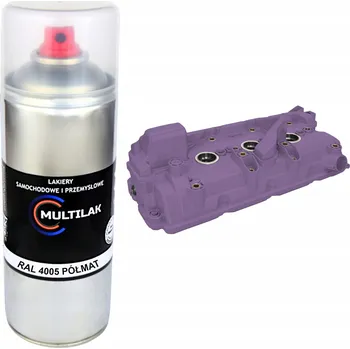 Barva ve spreji Lak ve spreji na kryty ventilů motoru RAL 4005 POLOMAT