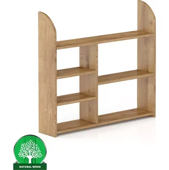 Obývací stěna Polička borovice PK107-100x90x20 dub