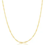 JVD Dámský stříbrný pozlacený řetízek ryz. 925/1000 SVLCSINGGJ13055