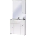 Skříňka s umyvadlem Bratislava 75 bílý