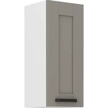 Kuchyňská skříňka Kuchyňská skříňka Luna claygrey/bílá 30G-72 1F