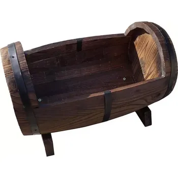 Květináč Dřevěný květináč 50 x 30 x 28 XL014B