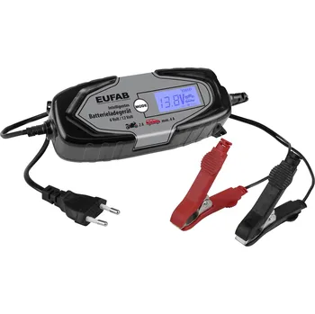 Nabíječka autobaterie Eufab Intelligentes Batterieladegerät 6/12V 4A, auch für Lithiumbatterien 16647 nabíječka, nabíječka autobaterie, 12 V, 6 V, 2 A, 4 A