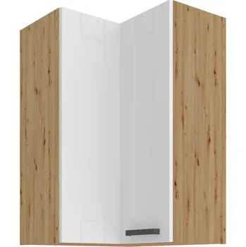 Kuchyňská Skříňka LUNA BÍLÝ/ARTISAN 60X60 GN-90 2F (90°)