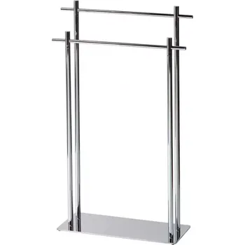 Držák na ručník Stojan na ručníky chrom 45X20X83CM