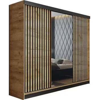 Ložnicová sestava Skříň Malani 200 L Craft / Přední Craft