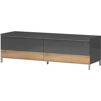 Obývací stěna Tv Stolek Onyx TV150-2F/ON anthracite/pacific walnut