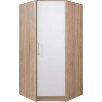 Předsíňová stěna Skříň Smart 95 cm Dub Sonoma/Bílá