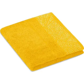 Ručník Ručník BELLIS klasický styl žlutý, velikost 70x130