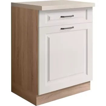 Kuchyňská skříňka Smart 5D sonoma/bílá mat