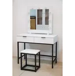 Toaletní stolek Cleo bílá