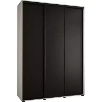 Předsíňová stěna Skříň 45 Canaris 1 200 bílá/černá/černá