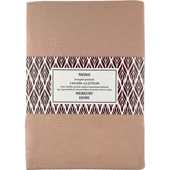 Povlečení Bavlněné povlečení Mono světle růžové 140x200 + (1) 70x80 Merkury Home