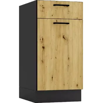 Kuchyňská skříňka Anika D40S/1 P/L artisan/grafit