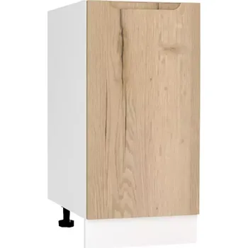 Kuchyňská skříňka Kuchyňská Skříňka Zoya D45 Pl Dub Halifax /Bílý