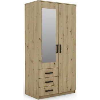 Obývací stěna Skříň Duna 2 artisan/zrcadlo