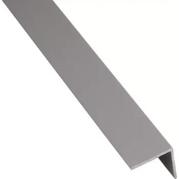 Obklad Rohový Profil Samolepící PVC Stříbrný Mat 19,5x19,5x2600