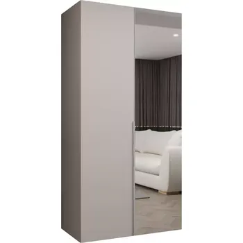 Předsíňová stěna Skříň Alicante II 100 kašmír/stříbrná