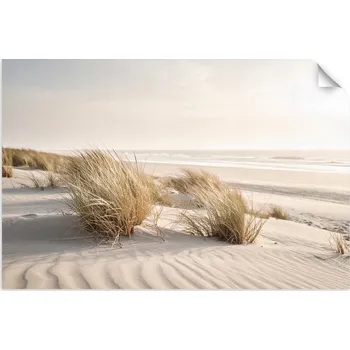 Obraz Samolepky, Pláž moře duny příroda rostliny 60x40 cm
