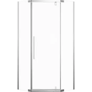 Sprchový kout pětiúhelník Toto chrom 80x80x190