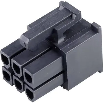 Elektrický konektor Molex zásuvkový konektor na kabel 6, rozteč 4.2 mm, 455590002, 1 ks Bag