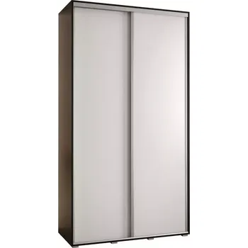 Předsíňová stěna Skříň 45 Canaris 1 140 černá/bílá/silver