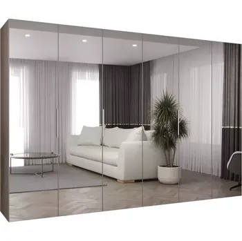 Předsíňová stěna Skříň Marbella III 300 kašmír/stříbrná