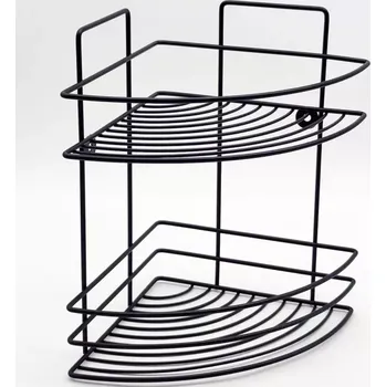 Koupelnový nábytek Police rohová dvojitá 19x19x27cm ftd1027