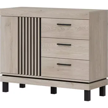 Předsíňová stěna Komoda Mati Mi03 dub cremona/černá