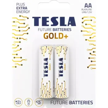 Článková baterie Baterie Tesla AA LR06 Gold+ 2 ks