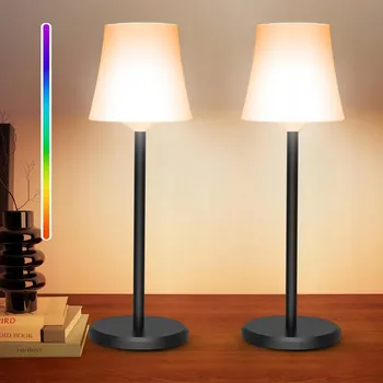 Lampička SPVIND Bezdrátová LED stolní lampa, 2 kusy