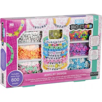 Dětské navlékací korálky KORÁLKY K NAVLÉKÁNÍ 22X14X3 MM WB 72 144