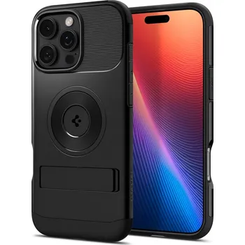 Pouzdro na mobilní telefon Zadní Kryt Spigen pro Apple iPhone 16 Pro, černý