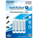 R03 / AAA everActive nabíjecí baterie Ni-MH EverActive R03 4 ks