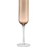 Sada 4 ks sklenic na sekt 220 ml Blomus FUUMI - hnědá hnědá