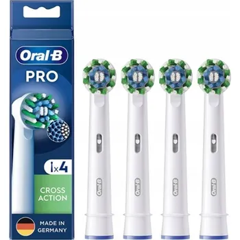 Péče o chrup Originální hlavice zubního kartáčku Oral-B PRO Cross Action x4