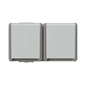 Siemens spínací program zásuvka s ochranným kontaktem Delta šedá 5UB4725 1 ks