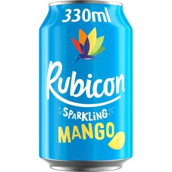 Rubicon Mango Perlivý Džus 330ml 330ml