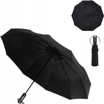 Deštník VĚTRUODOLNÝ AUTOMATICKÝ DEŠTNÍK PRO MUŽE I ŽENY, 10 ŽEBER
