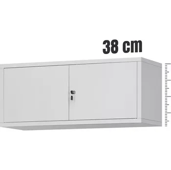 Kancelářská sestava Závěsná skříňka Ewa kov šedá