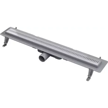 Odvodňovací žlab Liniové odvodnění sprchový žlab Cubik ABS+Inox 500