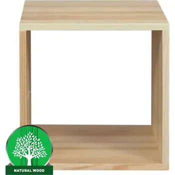 Kancelářská sestava KrabIce box I otevřeno borovIce lak