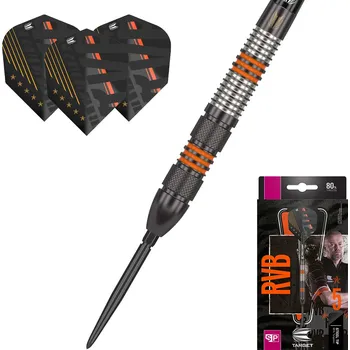 Šipka Target-Darts Šipky Steel RVB Black SP 80% 23g