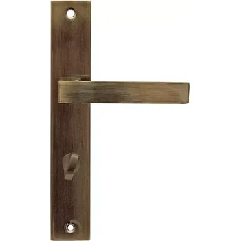 Dveřní kování Klika LEO WC72 patina