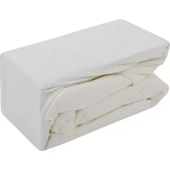 Prostěradlo Jersey prostěradlo s gumičkou 115GSM 180x200 bílá