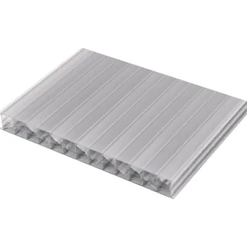 Polykarbonátová deska Deska polykarbonátová dutinková MULTICLEAR 16 5X SC 2UV grey 345×1 106 mm