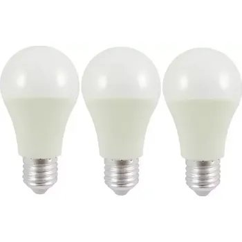 Žárovka LED Žárovky 10W E27 A60 4200K sada 3 kusy