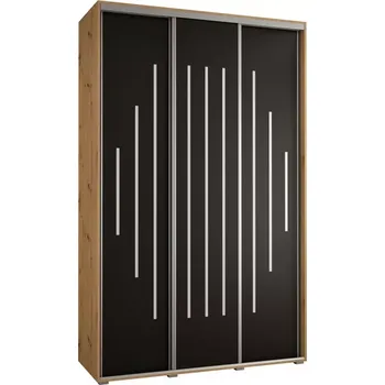 Předsíňová stěna Skříň 45 Canaris 12 170 artisan/černá/silver