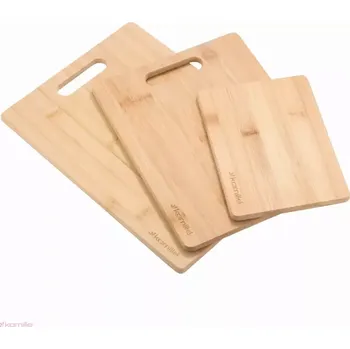Kuchyňské prkénko Sada bambusových prkýnek 3 ks