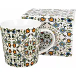 Hrníček latte 450 ml Kytky Etno